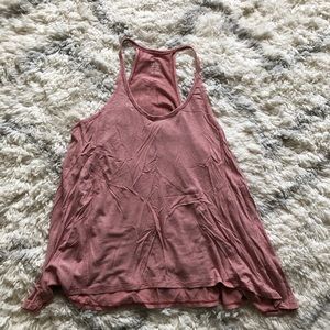 Red Striped tank top